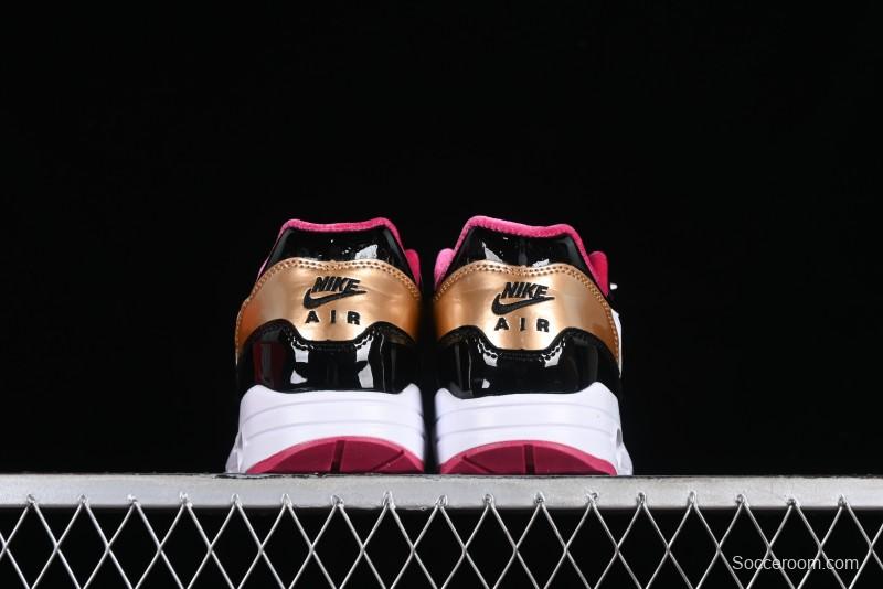 Nike Air Max 1 Retro Running Shoes with Half-Sole Air Cushion - HJ3966-110