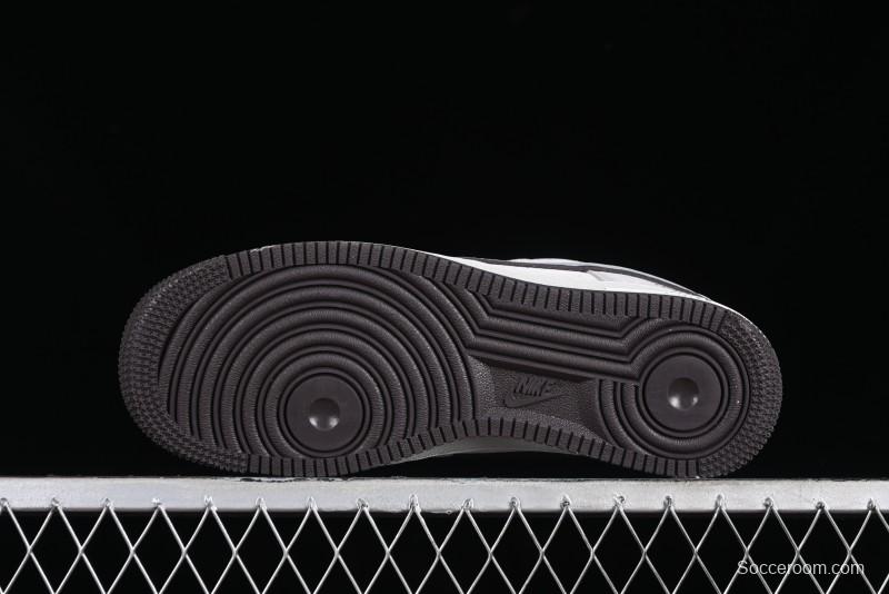 Nike Air Force 1'07 Low The North Face CDG Collaboration - Beige Grey Pigskin Low-Top Casual Sneakers - HD1968-015