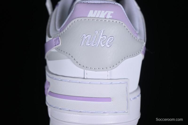 Nike Air Force 1 Shadow Lightweight Elevated Low-Top Casual Sneakers - FN6335-102