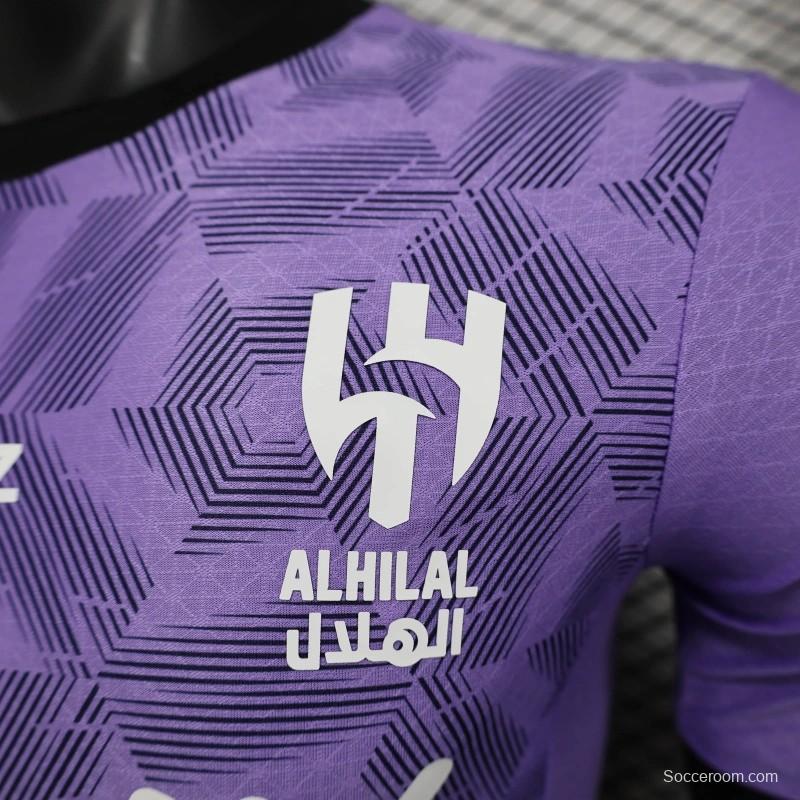 24/25 Player Version Al-Hilal 2 Away Jersey