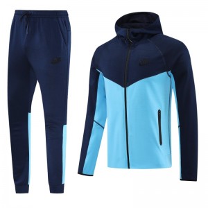 2024 NIKE Navy/Blue Full Zipper Jacket +Long Pants