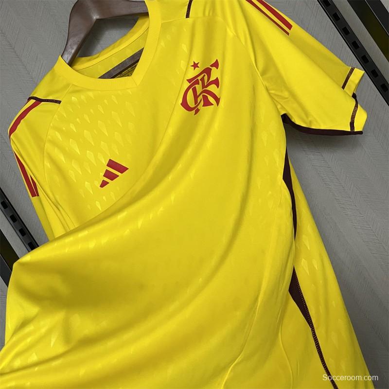 24/25 Flamengo Limited Edition Goalkeeper Yellow Jersey