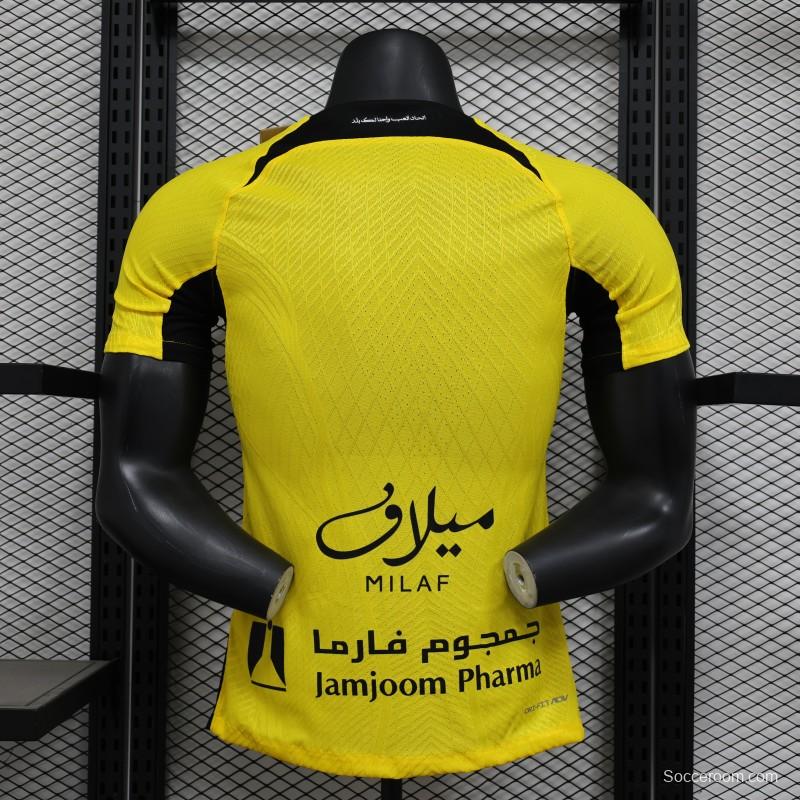 Player Version 25/26 Al-Ittihad Home Jersey