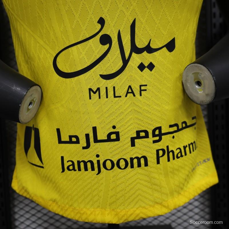 Player Version 25/26 Al-Ittihad Home Jersey