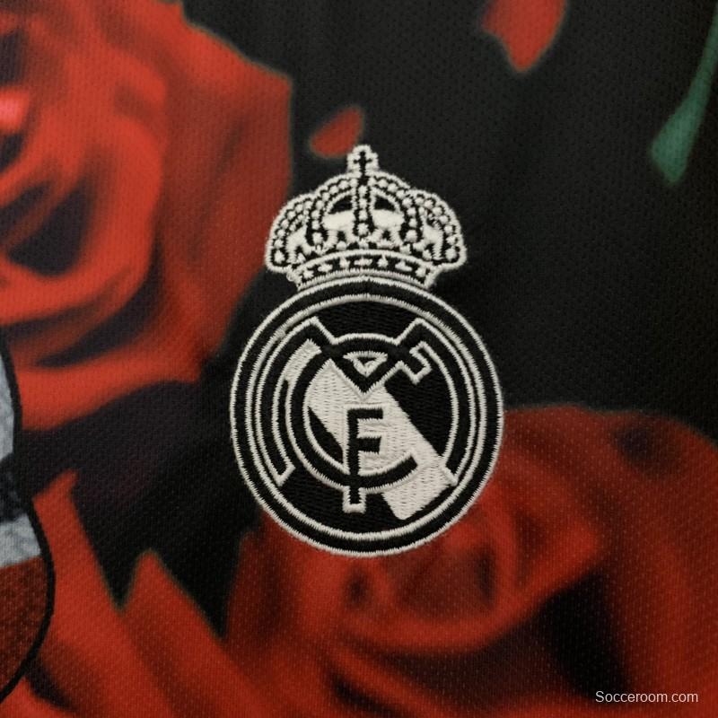 25/26 Real Madrid Special Red Rose Jersey