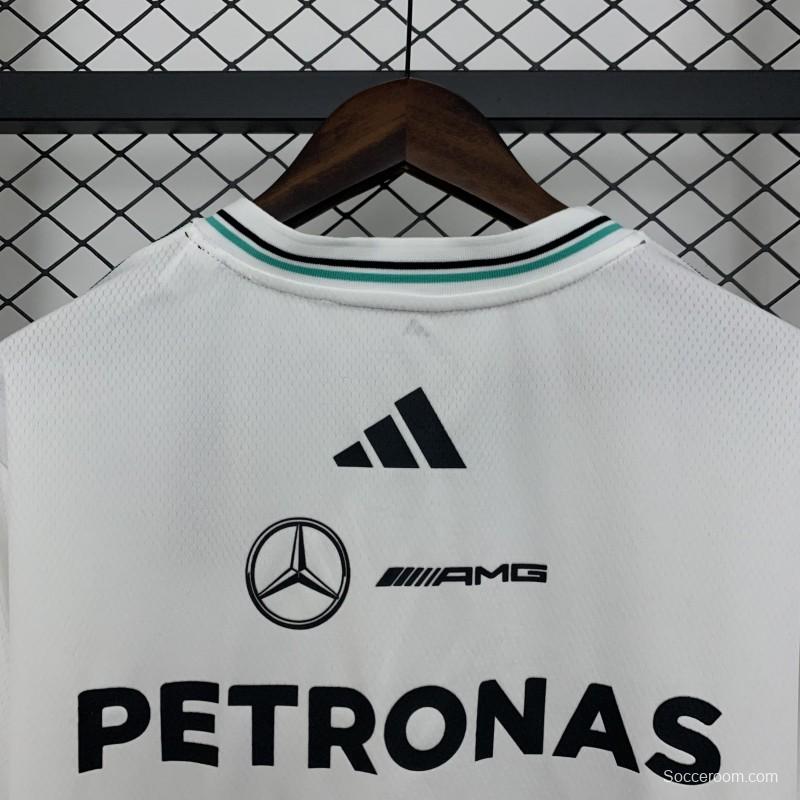 2025 F1 Formula AMG White T-Shirt