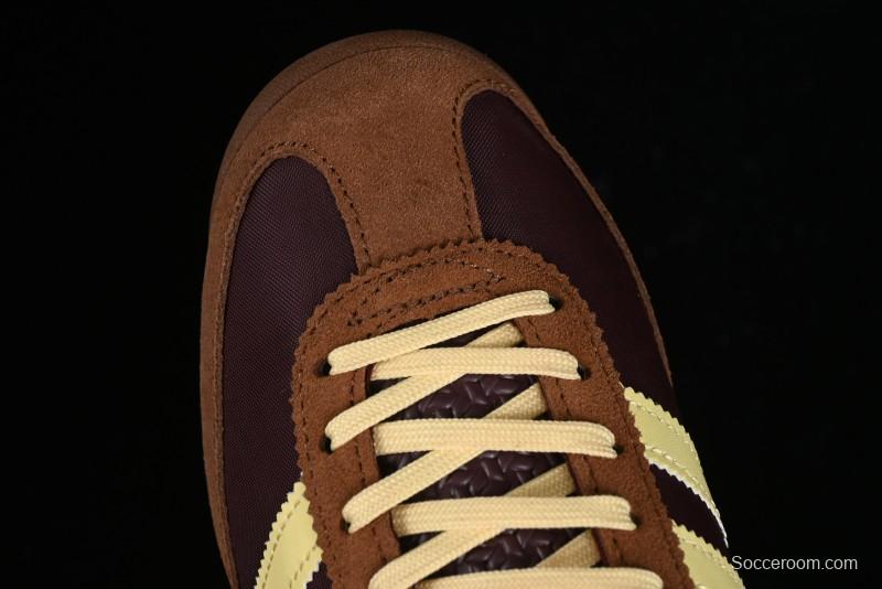 Adidas Originals SL 72 Retro Running Shoes with Nylon Upper and Suede Accents - IE3425