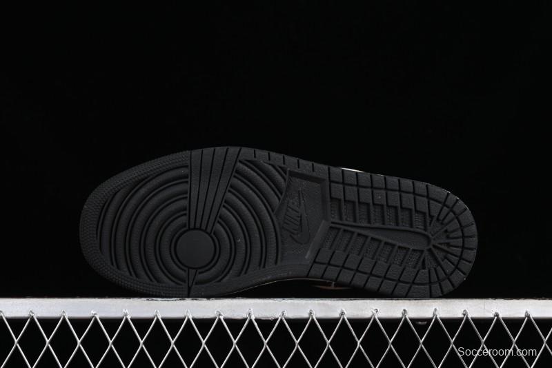 Nike Air Jordan 1 Low LV Collaboration - Black White Panda Custom Culture Casual Sneakers SJ9950-001