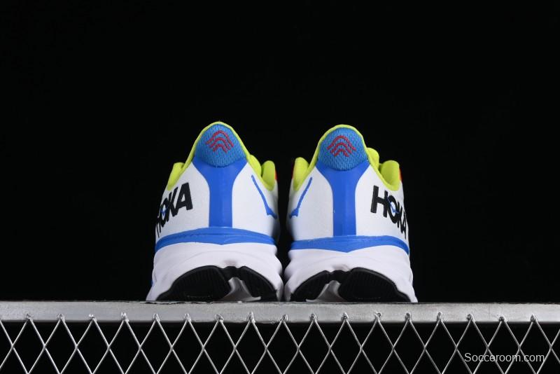 HOKA ONE ONE Clifton 9 Lightweight Knit Mesh Running Shoes with Enhanced Cushioning - 1127895 BVR