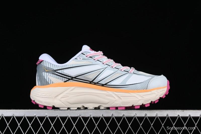 Hoka Mafate Speed 2 Lightweight Cushioned Trail Running Shoes with Vibram Outsole - 1126851 WIFL