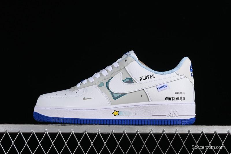 Nike Air Force 1'07 Low "Mario" Casual Sneakers - FB1844-222