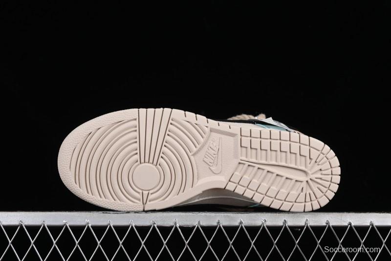 Nike Dunk Low Sky City Dopamine Gradient Sashiko Stitch Hemp Rope SB Low-top Casual Sneakers - DV0834-100