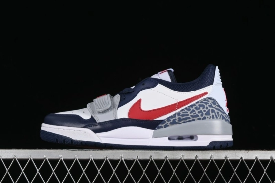 Nike Air Jordan Legacy AJ312 Low Top Sneakers with Triple Strap Design - CD7069-164