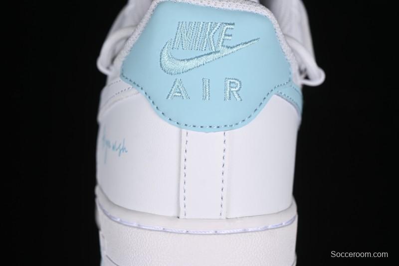 Nike Air Force 1 '07 Low Custom Anime Themed Spray Painting Romantic Whisper Casual Sneakers - ZH0316-028