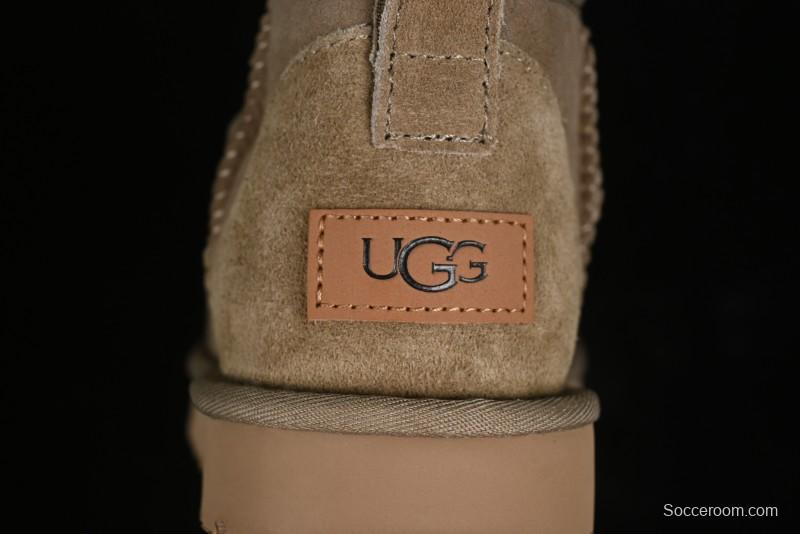 UGG Classic Ultra Mini Short Boots with Genuine Australian Sheepskin and TREADLITE Outsole - 1116109