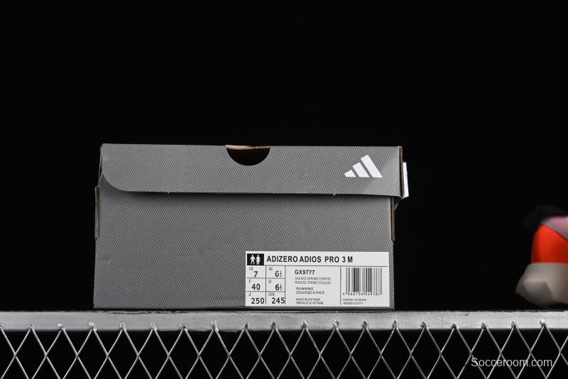 Adidas Adizero Adios Running Shoes with Breathable Design - GX9777