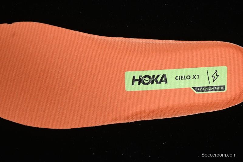 Hoka One One Cielo X1 Professional Racing Cushioned Anti-Slip Durable Training Running Shoes - 1147910 BBA