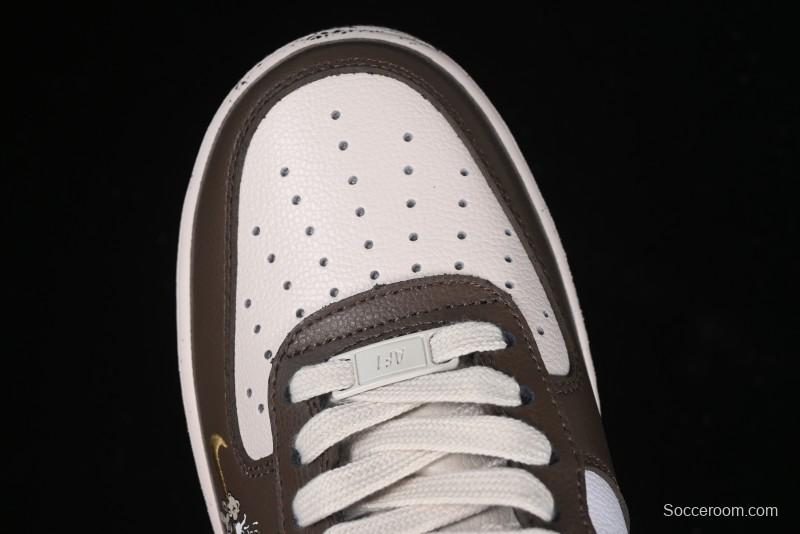 Nike Air Force 1 '07 Low Casual Sneakers with Assassination of Little Bear Anime Theme - DB3301-770