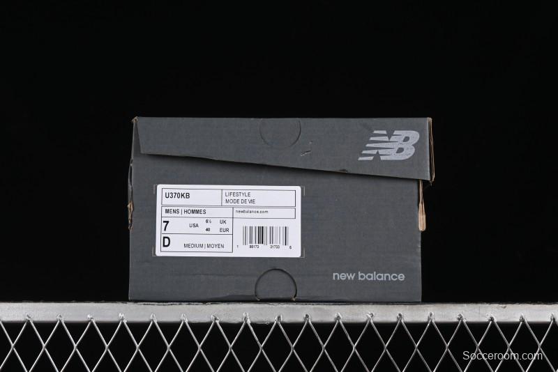 New Balance NB370 Series Retro Casual Running Shoes - U370KB