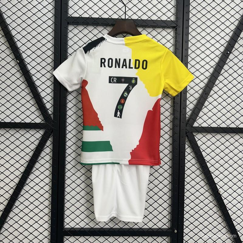 25/26 Kids Real Madrid Cristiano Ronaldo Special CR7 Jersey