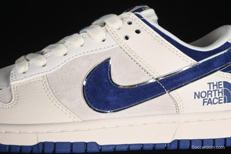 Nike SB Dunk Low The North Face Collaboration - Anniversary Edition Customized Low-Top Casual Skate Shoes - DQ10998-512