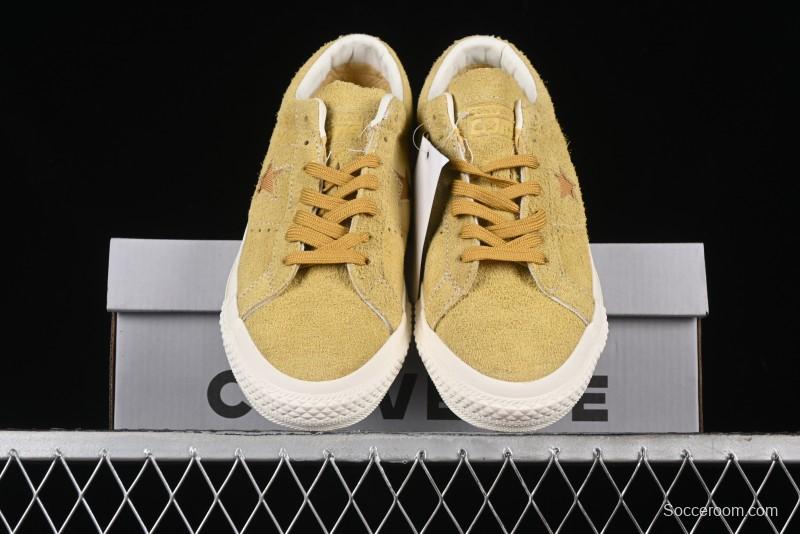 Converse One Star Pro Retro Skate Shoes in Yellow - A04158C