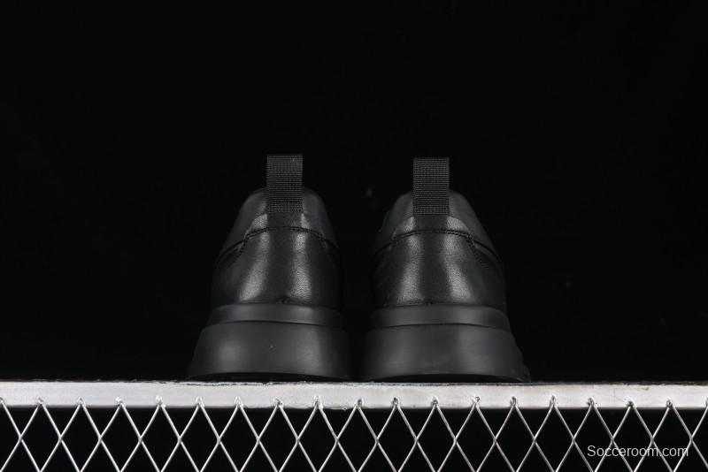 Ecco Street ACE Series Autumn New Retro Fashion Genuine Leather Platform Casual Sneakers - 63336101001