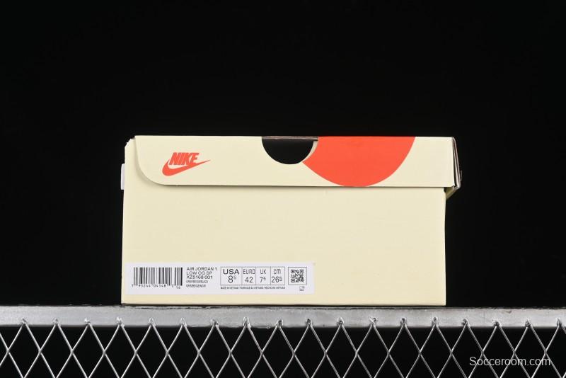 Nike Travis Scott x Fragment Design x Air Jordan 1 Low OG SP AJ1 Lifestyle Sneakers - XZ5168-001