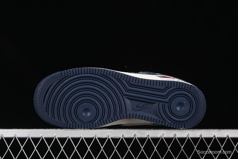 Nike Air Force 1 '07 Low Levi's Collaboration - Dark Denim Low-Top Casual Sneakers SJ6698-002