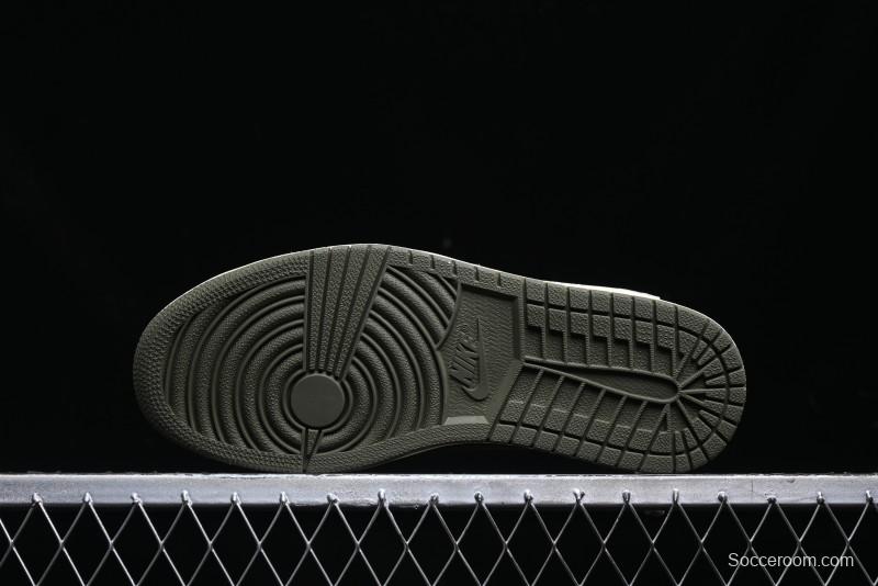 Nike Travis Scott x Air Jordan 1 Low OG AJ1 Collaboration Reverse Swoosh Sneakers - DM7866-002