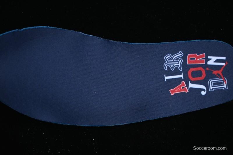 Nike Air Jordan 1 Low AJ1 Navy Blue Silk Casual Sneakers - FZ8778-044