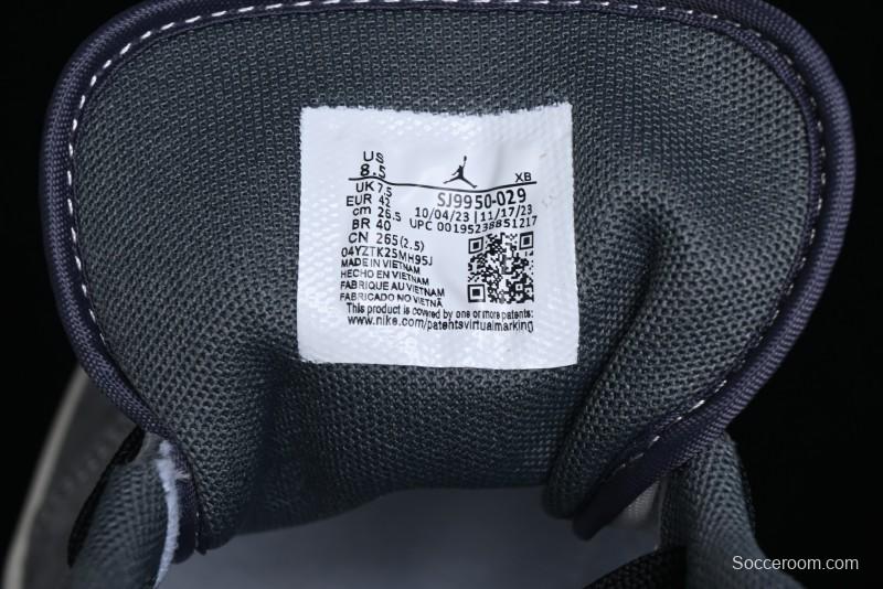 Nike Air Jordan 1 Low Stussy Collaboration Pig Grey Black Swoosh Custom Retro Basketball Shoes - SJ9950-029