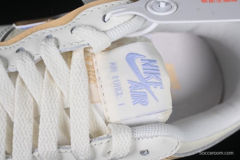 Nike Air Force 1 Shadow Lightweight Elevated Low-Top Sneakers - DZ1847-114