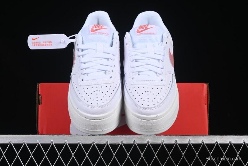 Nike Court Vision Alta Low-Top Casual Sneakers with Thick Sole - DZ5394-102