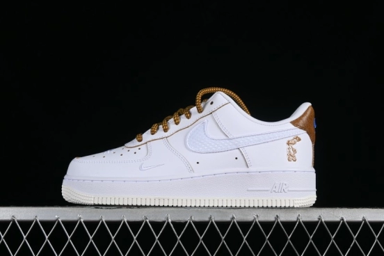 Nike Air Force 1 '07 Low Casual Sneakers with Full-Length Air Cushion - HF5716-111