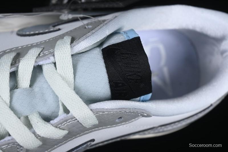 Nike Air Jordan 1 Low OG Retro Basketball Shoes Snake Year Limited Edition Silver Snake - HF3144-100