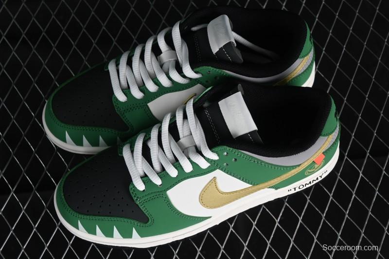 Nike SB Dunk Low Power Rangers Ankylosaurus Colorway Low-Top Casual Skateboarding Shoes - ZZ1998-006