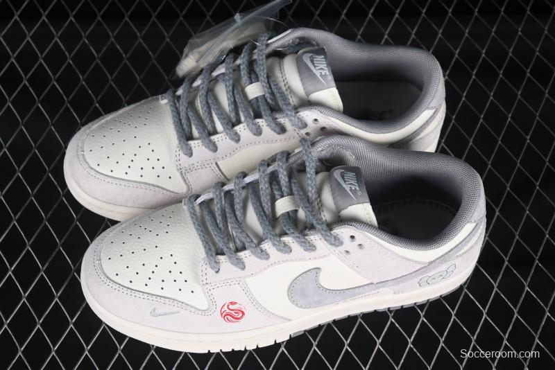 Nike SB Dunk Low KAWS Year of the Snake Collaboration Anniversary Customized Low-Top Casual Skate Shoes - YX5066-250