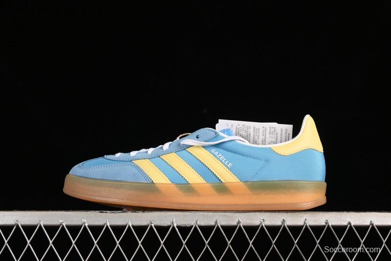 Adidas Originals Gazelle Indoor Retro Casual Slip-Resistant Low-Top Sneakers - IE2960