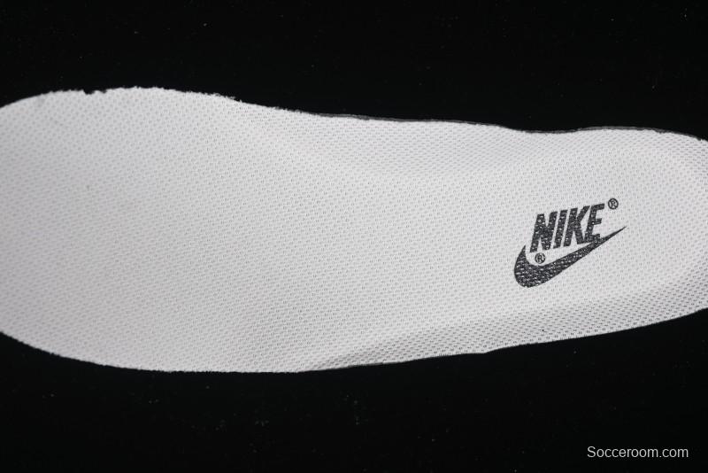 Nike Air Force 1 '07 Low Stussy Collaboration Beige Black Floral Swoosh Casual Sneakers - HH7518-040