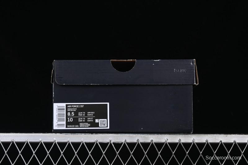 Nike Air Force 1 '07 Low Turquoise Casual Sneakers - 315122-101