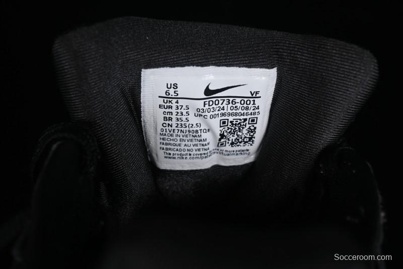 Nike Runtekk V2K Retro Low-Top Running Shoes with Cushlon Midsole and Anti-Slip Design - FD0736-001