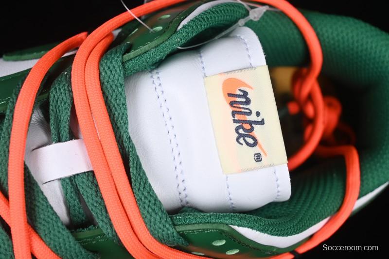 Off-White x Futura x Nike Dunk Low OW Collaboration Sneakers - CT0856-100