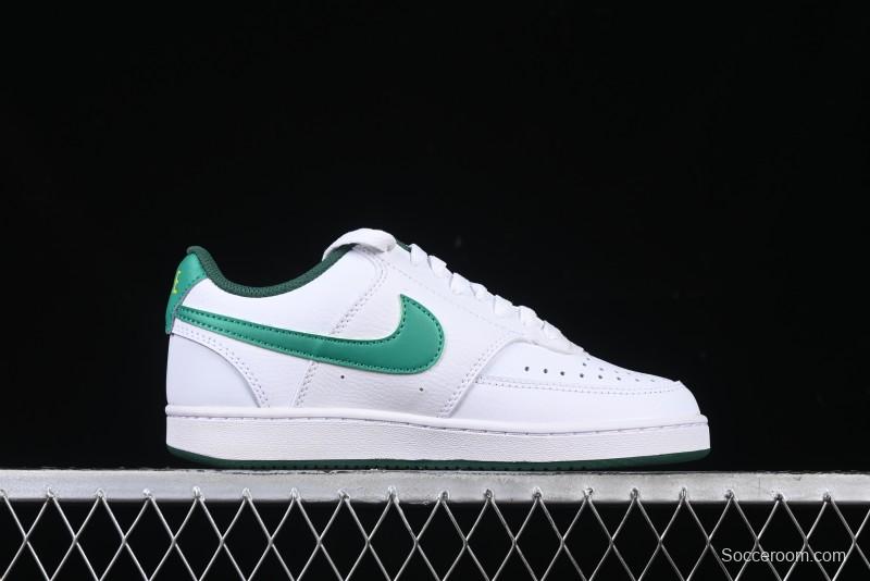 Nike Court Vision Low Lo Leather Low-Top Retro Casual Breathable Sneakers - FN3447-131