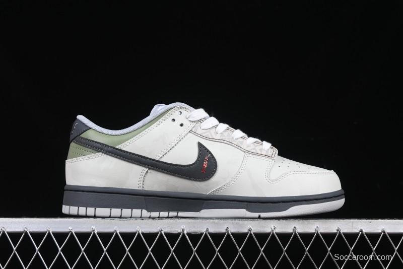 Nike Dunk Retro Low Grey Fog Panda Prank Mountain Theme Casual Sneakers - DD1391-103