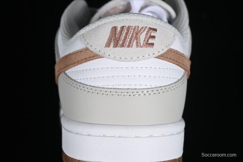 Nike Dunk Low SB Casual Sneakers in Phantom/Khaki Colorway - FJ4188-001