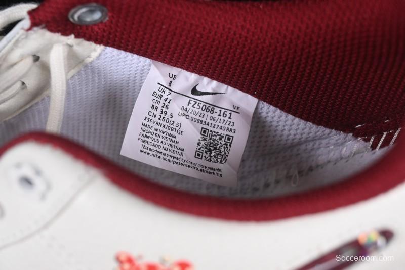 Nike Air Force 1 '07 Low "Grandma Christmas" Limited Edition Custom Casual Sneakers - FZ5068-616