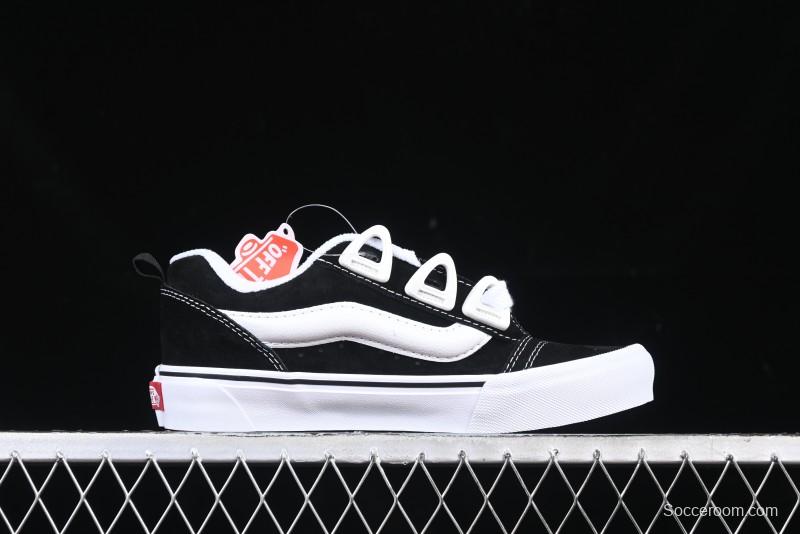 Vans Knu Skool DR Black White New Series Chunky Sneakers - VN000CZUVE9