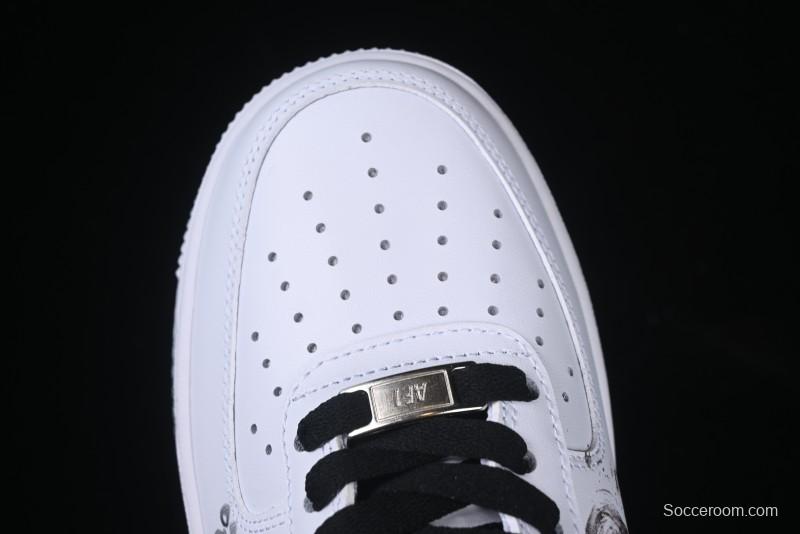 Nike Air Force 1 '07 Low Casual Sneakers with Chinese Ink Painting Design - ZH0316-062