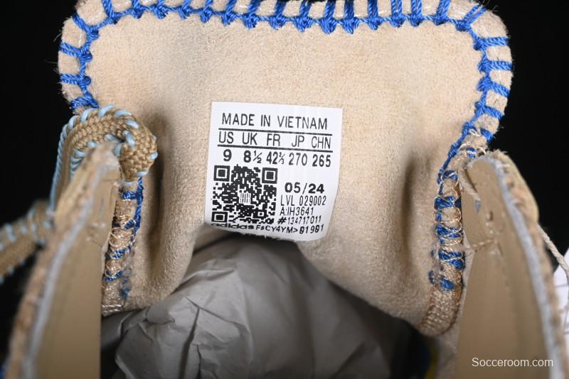 Adidas Clot x Originals Gazelle Indoor Retro Casual Slip-Resistant Wear-Resistant Low-Top Sneakers - IH3641